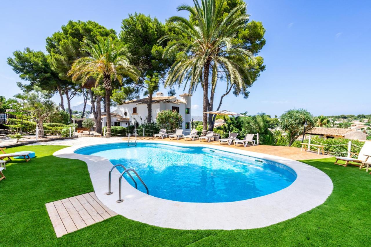 Mediterranean Villa With Amazing Views Хавеа Экстерьер фото