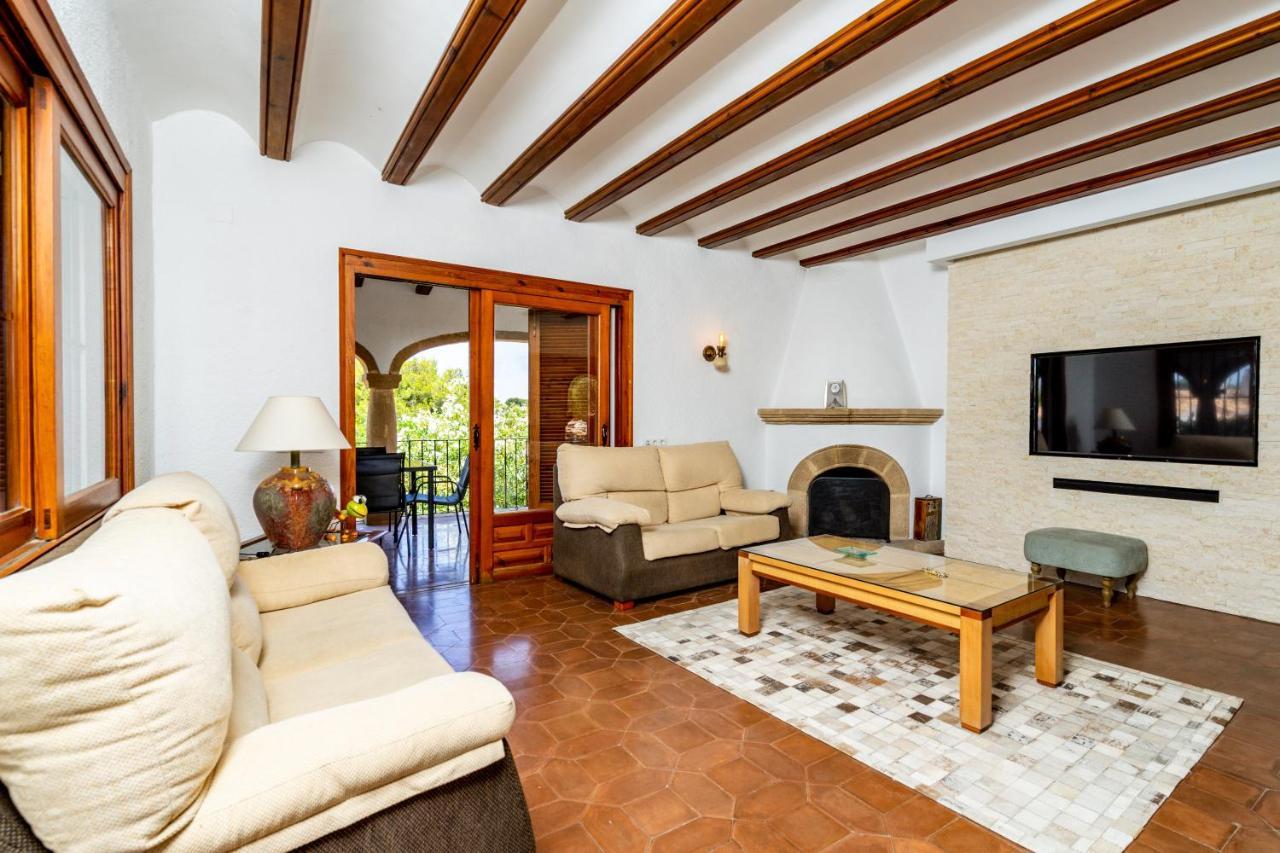 Mediterranean Villa With Amazing Views Хавеа Экстерьер фото
