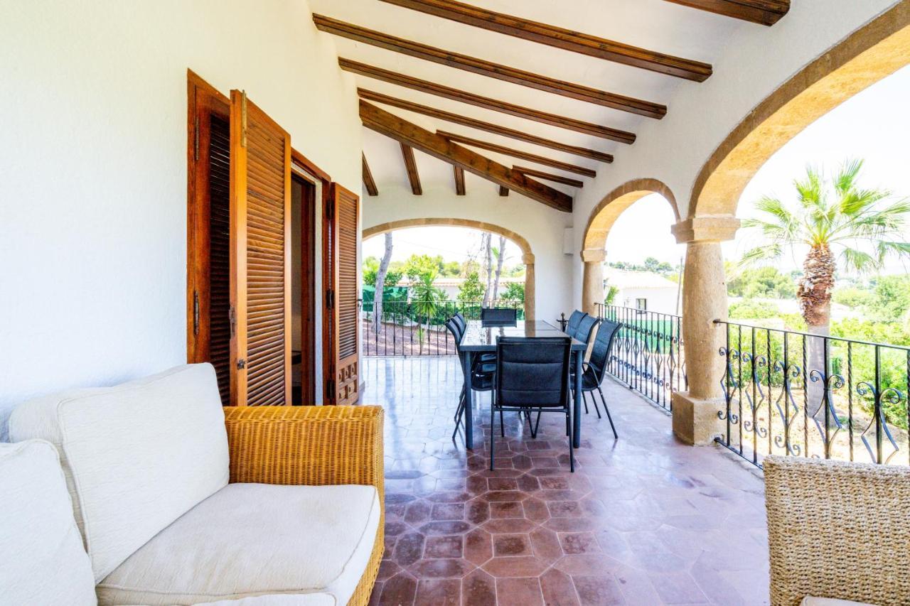 Mediterranean Villa With Amazing Views Хавеа Экстерьер фото