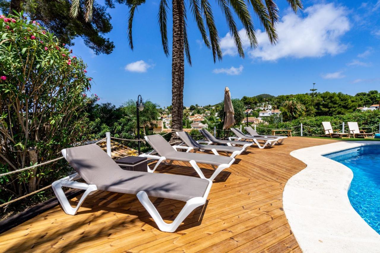Mediterranean Villa With Amazing Views Хавеа Экстерьер фото