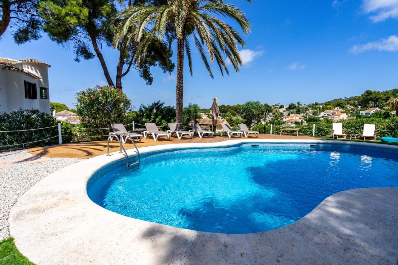 Mediterranean Villa With Amazing Views Хавеа Экстерьер фото