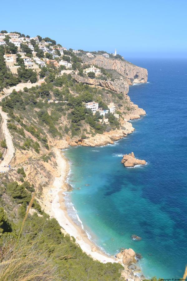 Mediterranean Villa With Amazing Views Хавеа Экстерьер фото